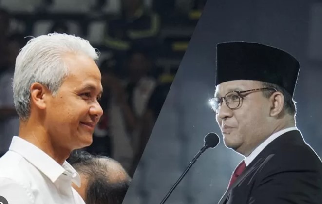 Ganjar Pranowo dan Aniews Baswedan