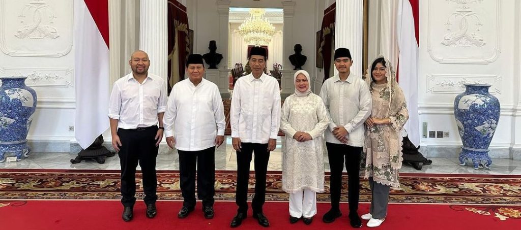 Prabowo Subianto bertemu Presiden Jokowi di hari ke-2 Lebaran