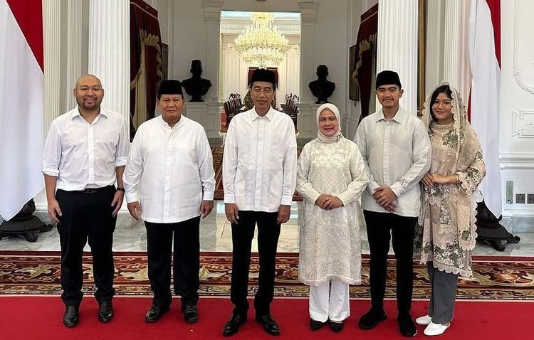 Prabowo Subianto bertemu Presiden Jokowi di hari ke-2 Lebaran