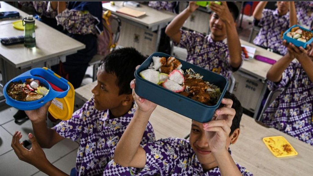 program makan siang gratis berubah jadi sarapan gratis