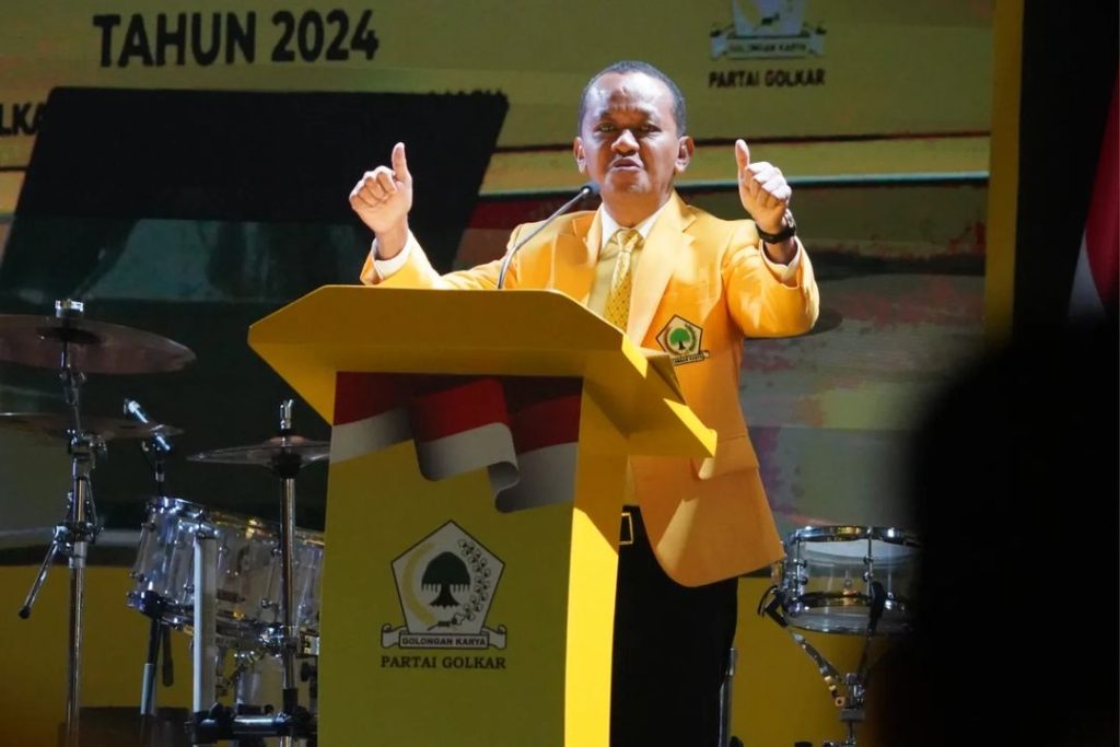 Bahlil Ketua Umum Golkar