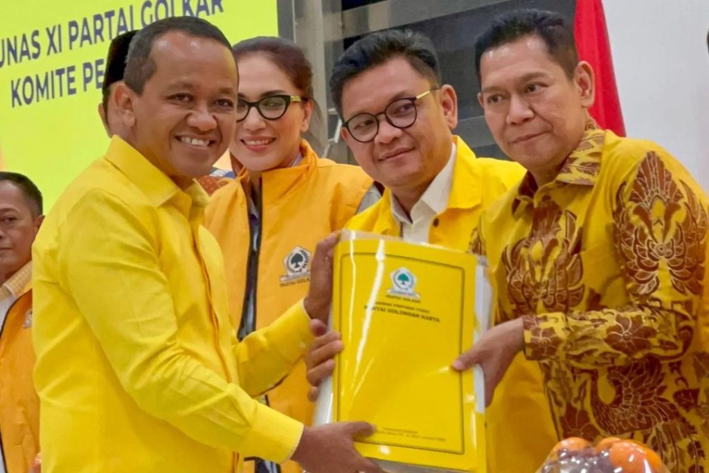 Bahlil Lahadila maju jadi calon ketum Golkar