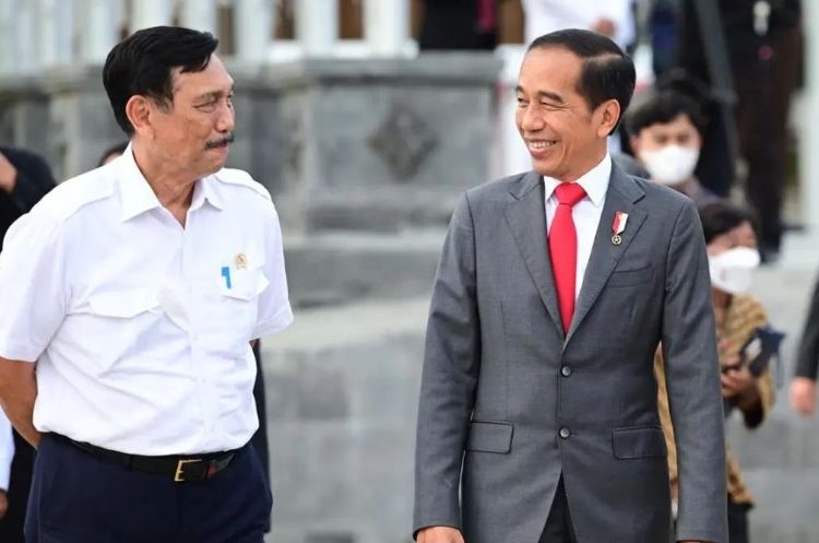 Luhut dan Presiden Jokowi