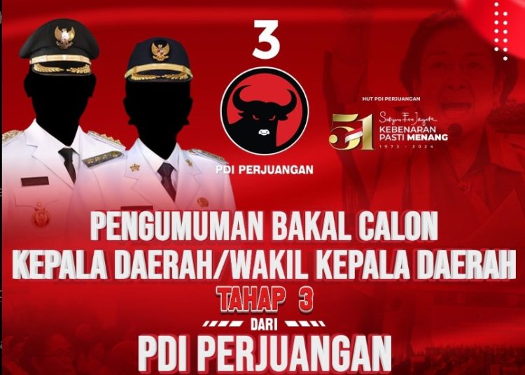 PDIP bakal umumkan Cagub DKI Jakarta 2024