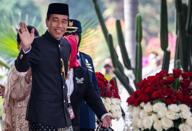 Presiden Jokowi hadiri sidang tahunan MPR 2024