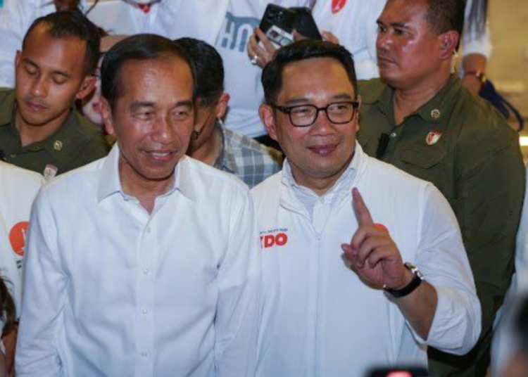 Jokowi beri dukungan untuk Ridwan Kamil