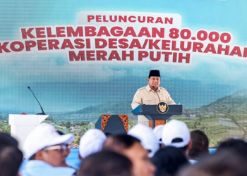 Prabowo resmi luncurkan koperasi desa merah putih