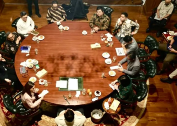 Pertemuan Prabowo dengan pemimpin media