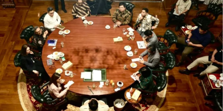 Pertemuan Prabowo dengan pemimpin media