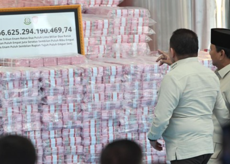 Kejaksaan Agung Serahkan Rp 6,6 Triliun ke Negara