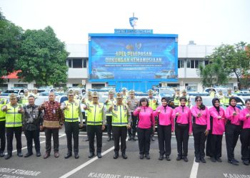 Korlantas distribusi bantuan ke Sumbar