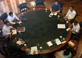 Prabowo gelar ratas di Hambalang