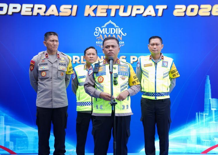 Kakorlantas Irjen Pol. Agus Suryonugroho memastikan arus mudik Lebaran dalam Operasi Ketupat tahun ini berjalan aman